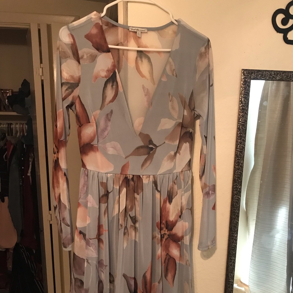 Floral shirt/ dress